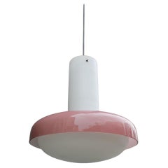 Kronleuchter Italienisches Murano Kunstglas Vistosi 1950er Jahre
