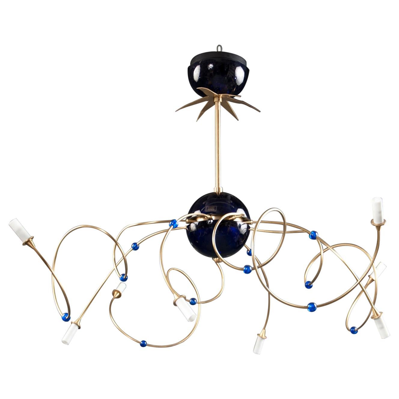 Chandelier, Italy 'Murano', 1960s For Sale
