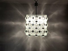 Chandelier Kamenicky Šenov Bohemian Glass