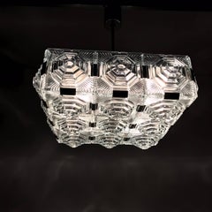 Chandelier Kamenicky Šenov Bohemian Glass