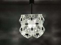 Chandelier Kamenicky Šenov Bohemian Glass