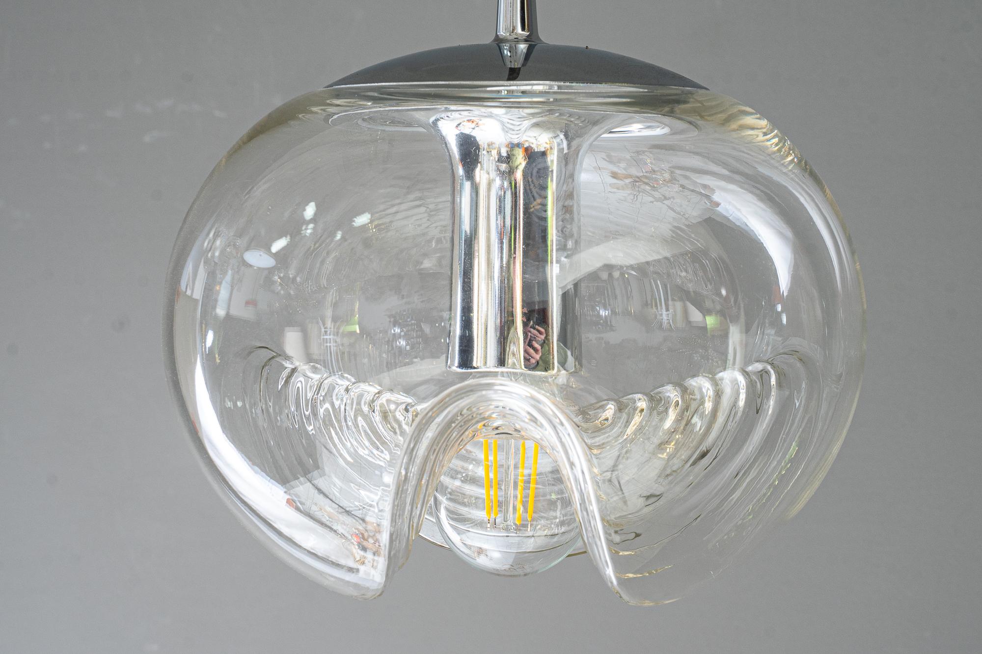 Chandelier Koch & Lowy by Peill & Putzler, Germany, 1970s
Original condition