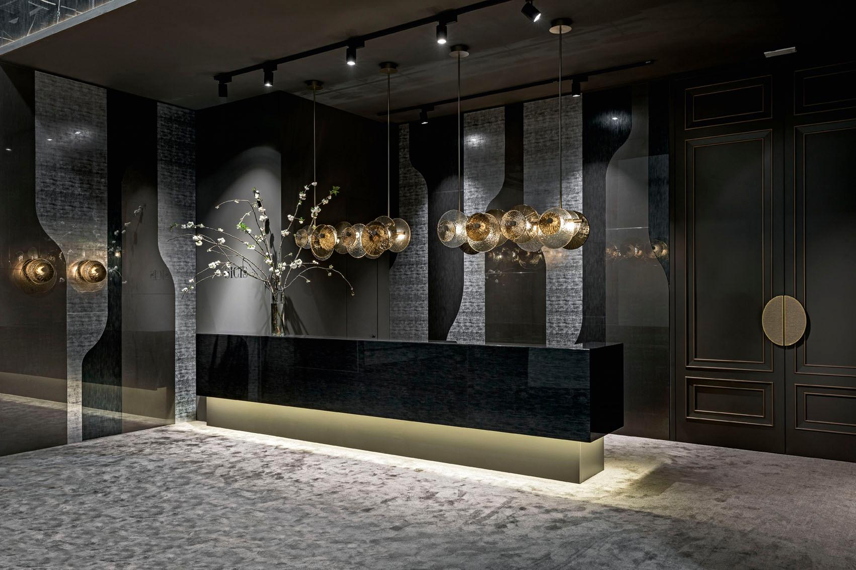 decorative glass chandelier