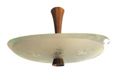 Chandelier Mod. "1748", Design Max Ingrand for Fontana Arte, Italy Late 60s