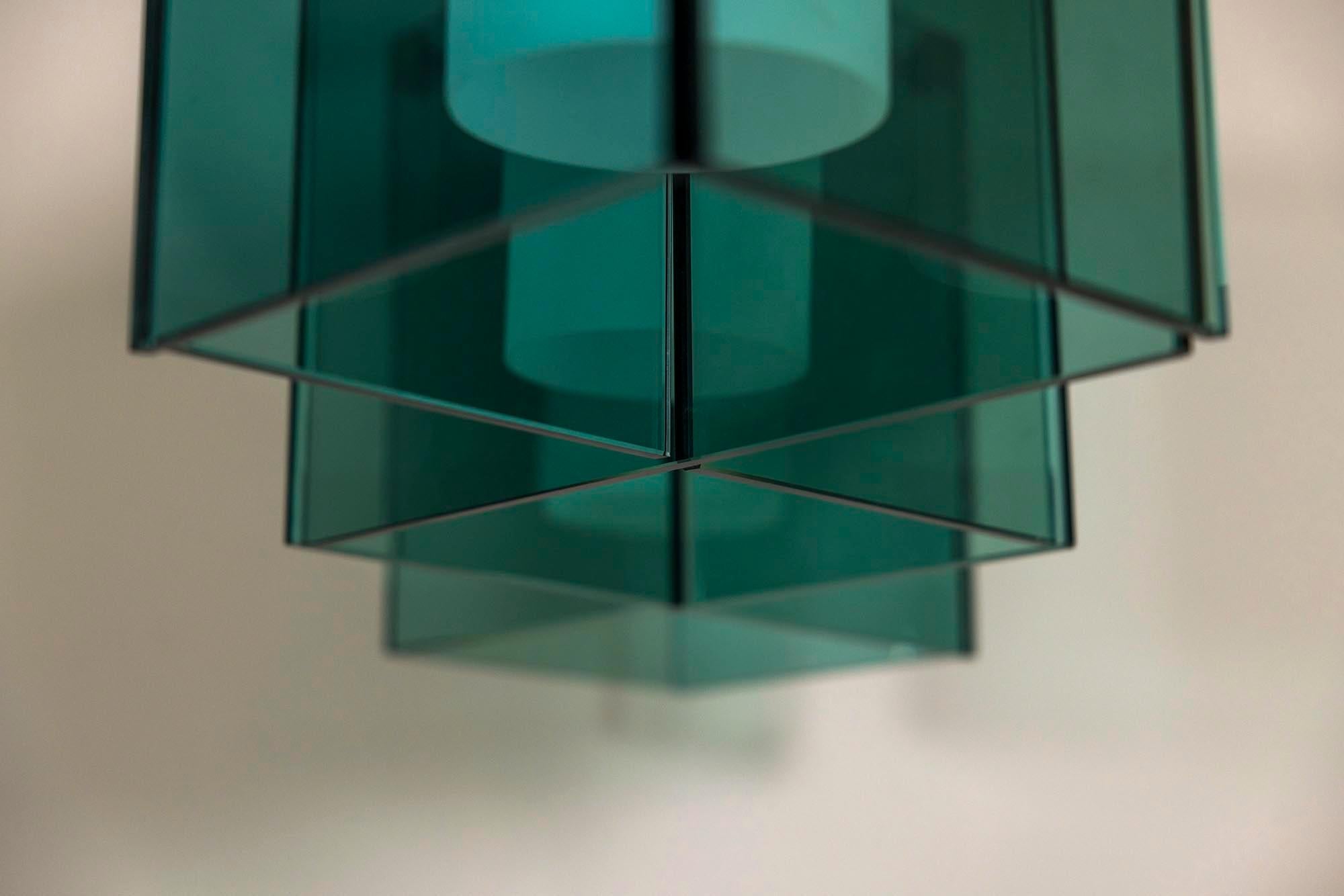 Lustre Modèle 2128 de Max Ingrand pour Fontana Arte, Italie 1964 en vente 13