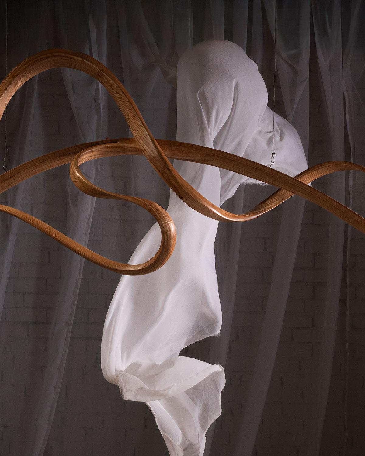 Asian Chandelier No. 1 - Fluentum Series For Sale