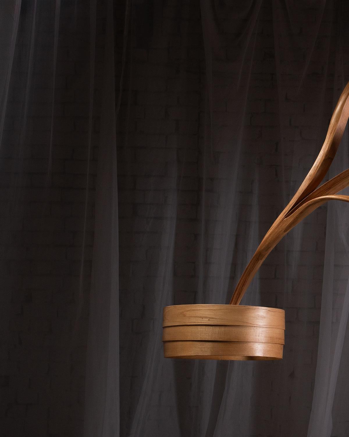 Contemporary Chandelier No. 1 - Fluentum Series For Sale
