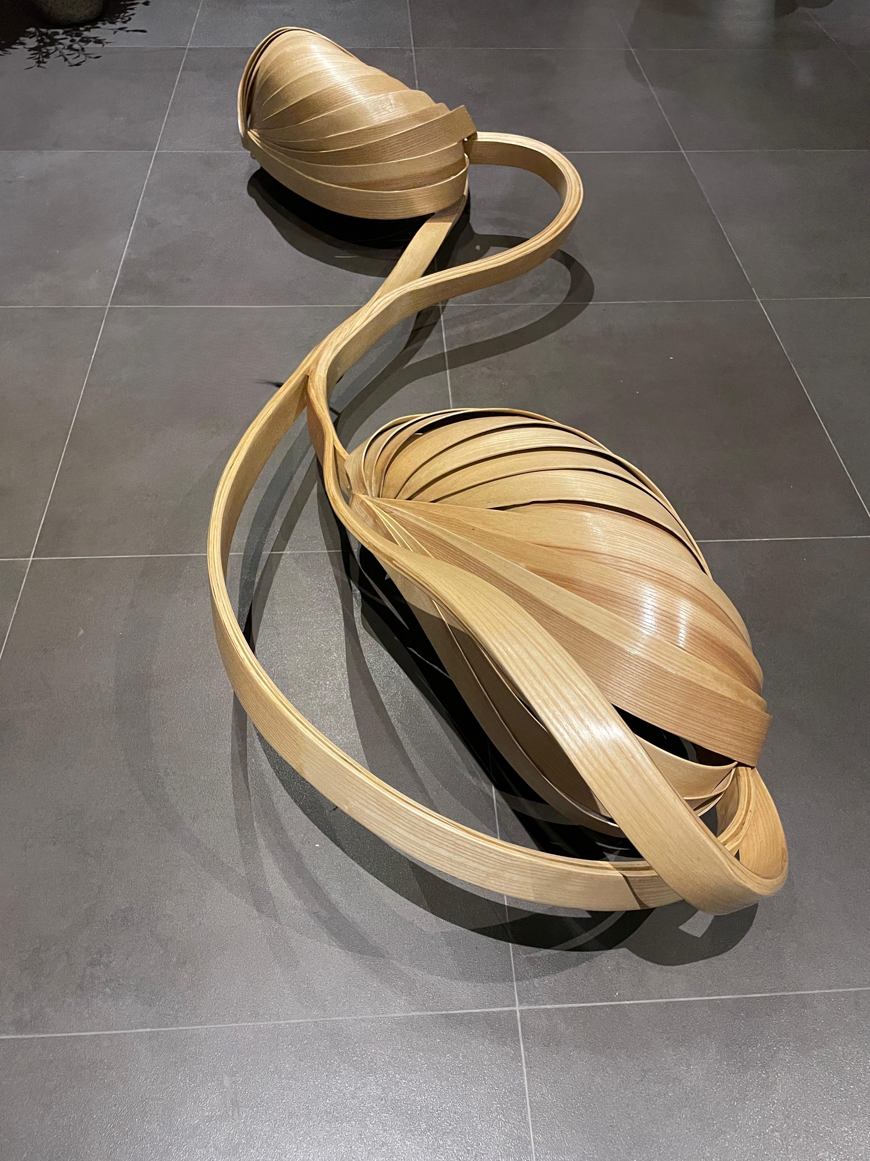 Chandelier No. 6 - Vrksa Series - Solid Wood Chandelier - Minimal Design In New Condition For Sale In Cape Girardeau, MO
