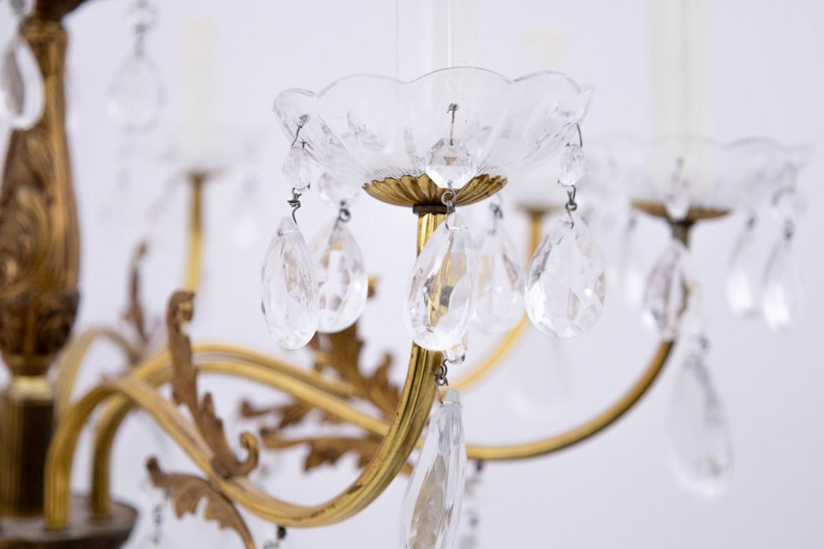 Chandelier, Northern Europe, mid 20th century. For Sale 1