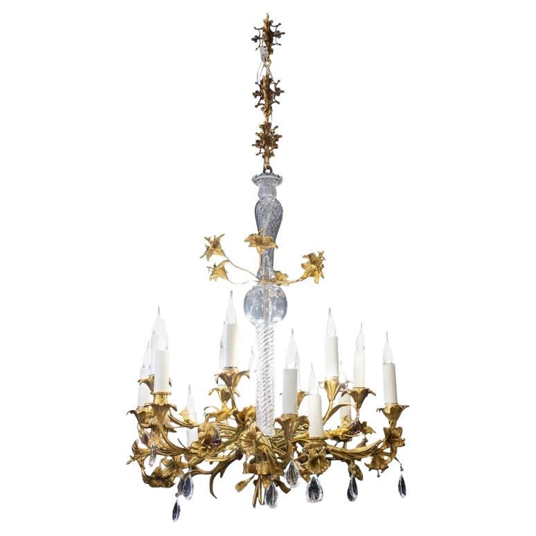 Chandelier of the 19th Century For Sale