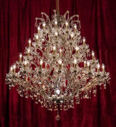 Large Crystal Chandelier of the Extra Class