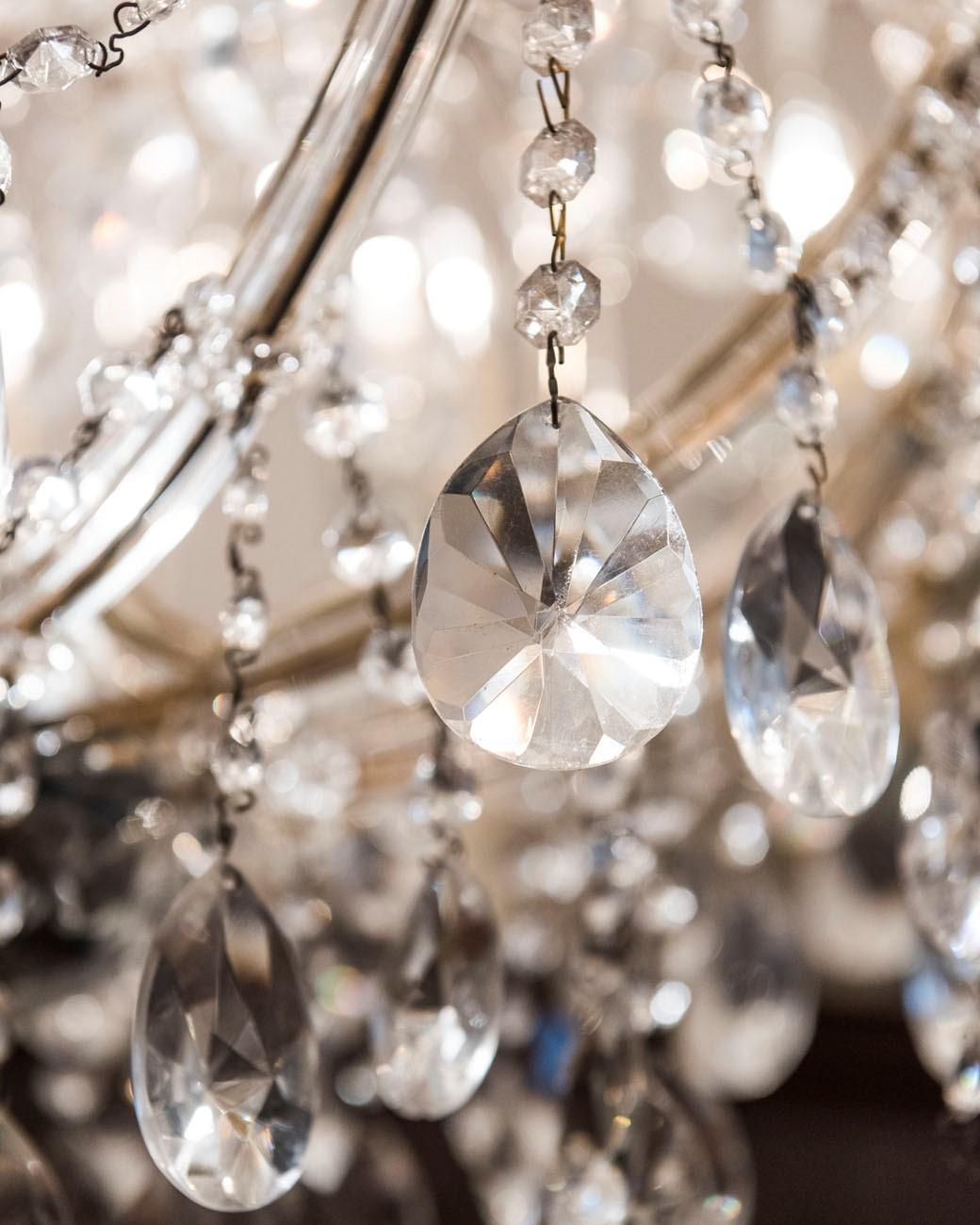 German Large Crystal Chandelier of the Extra Class For Sale
