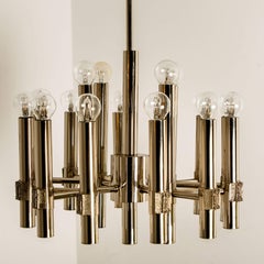 Chandelier or Sputnik by Angelo Brotto for Esperia Italia