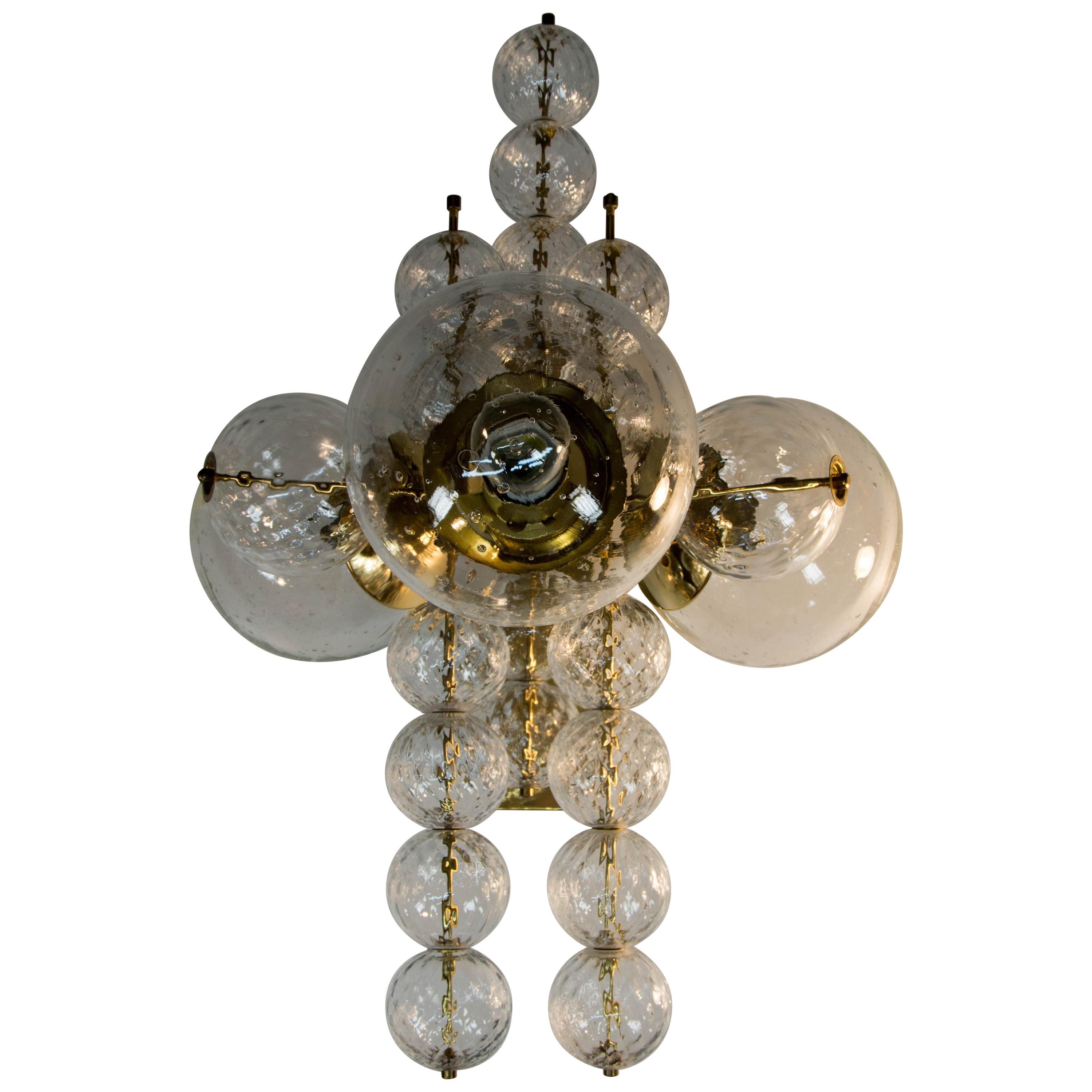 Chandelier or Wall Lamp by Kamenicky Senov, 1960s, Up to Four Items