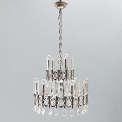 Chandelier 'Ovali' by Gaetano Sciolari, Italy