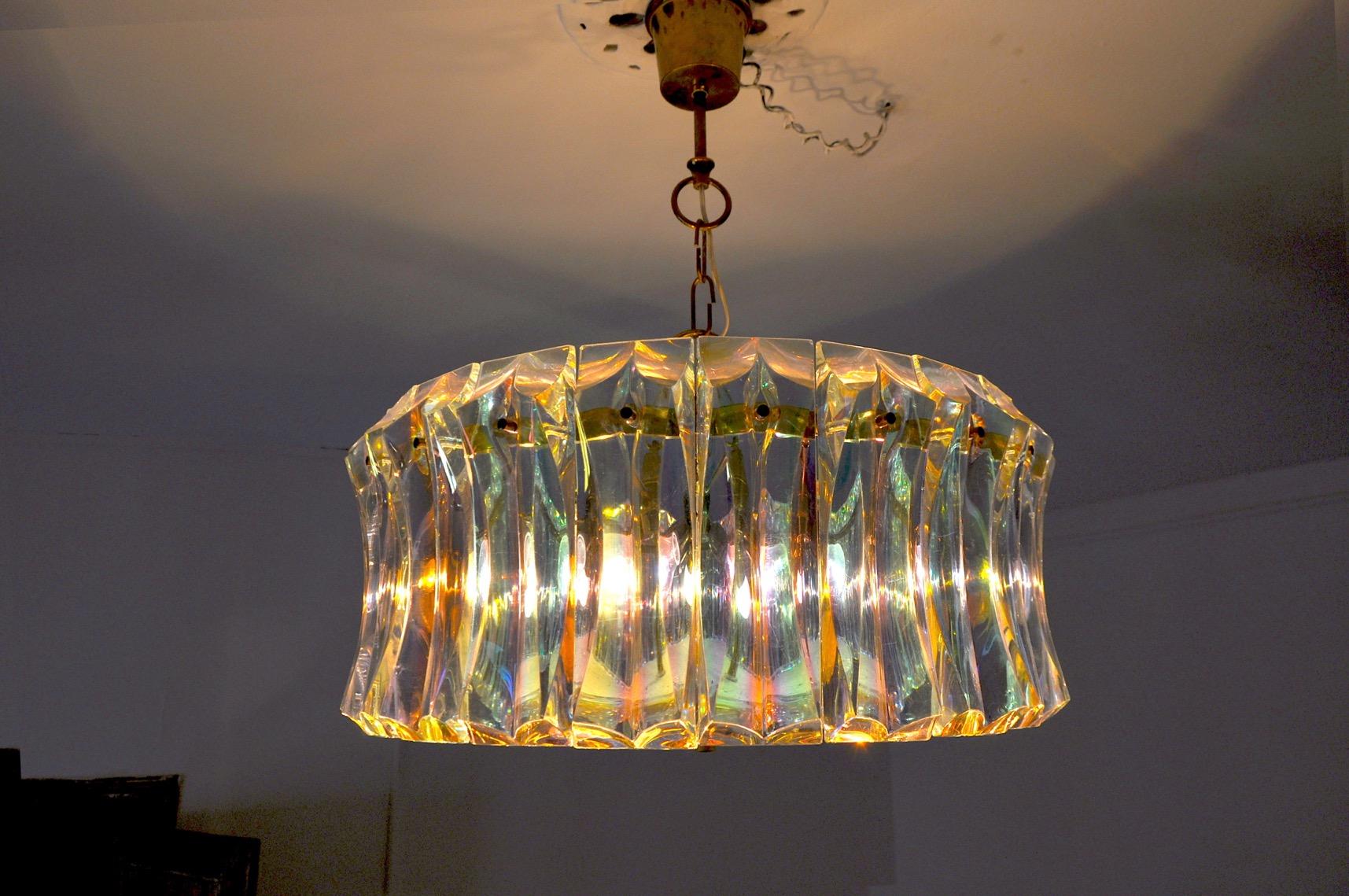 Mid-20th Century Chandelier Paolo Venini, Italy, 1960