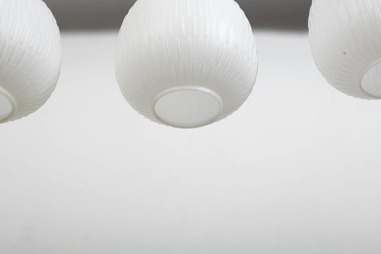 Chandelier / Pendant Lamp by Aloys Gangkofner for Peill & Putzler For Sale 1