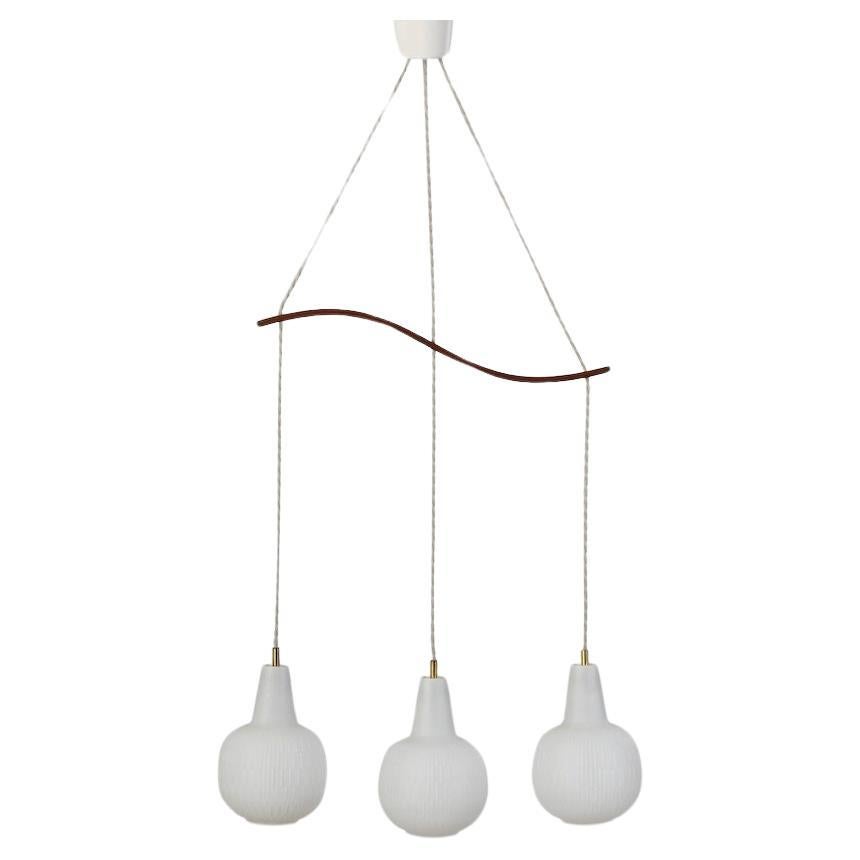 Chandelier / Pendant Lamp by Aloys Gangkofner for Peill & Putzler For Sale