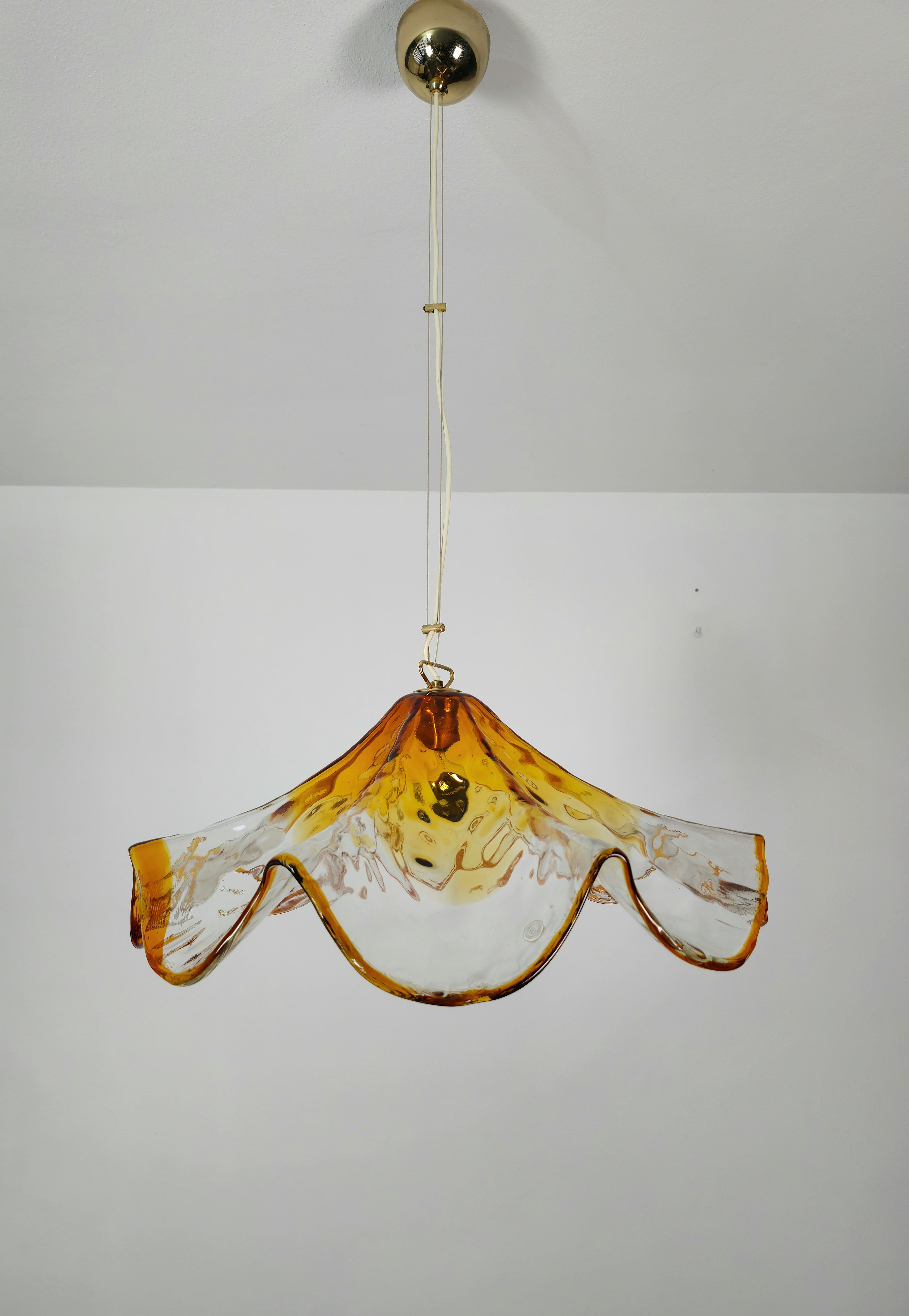 20th Century Chandelier Pendants La Murrina Murano Glass Midcentury Italian Design, 1960s