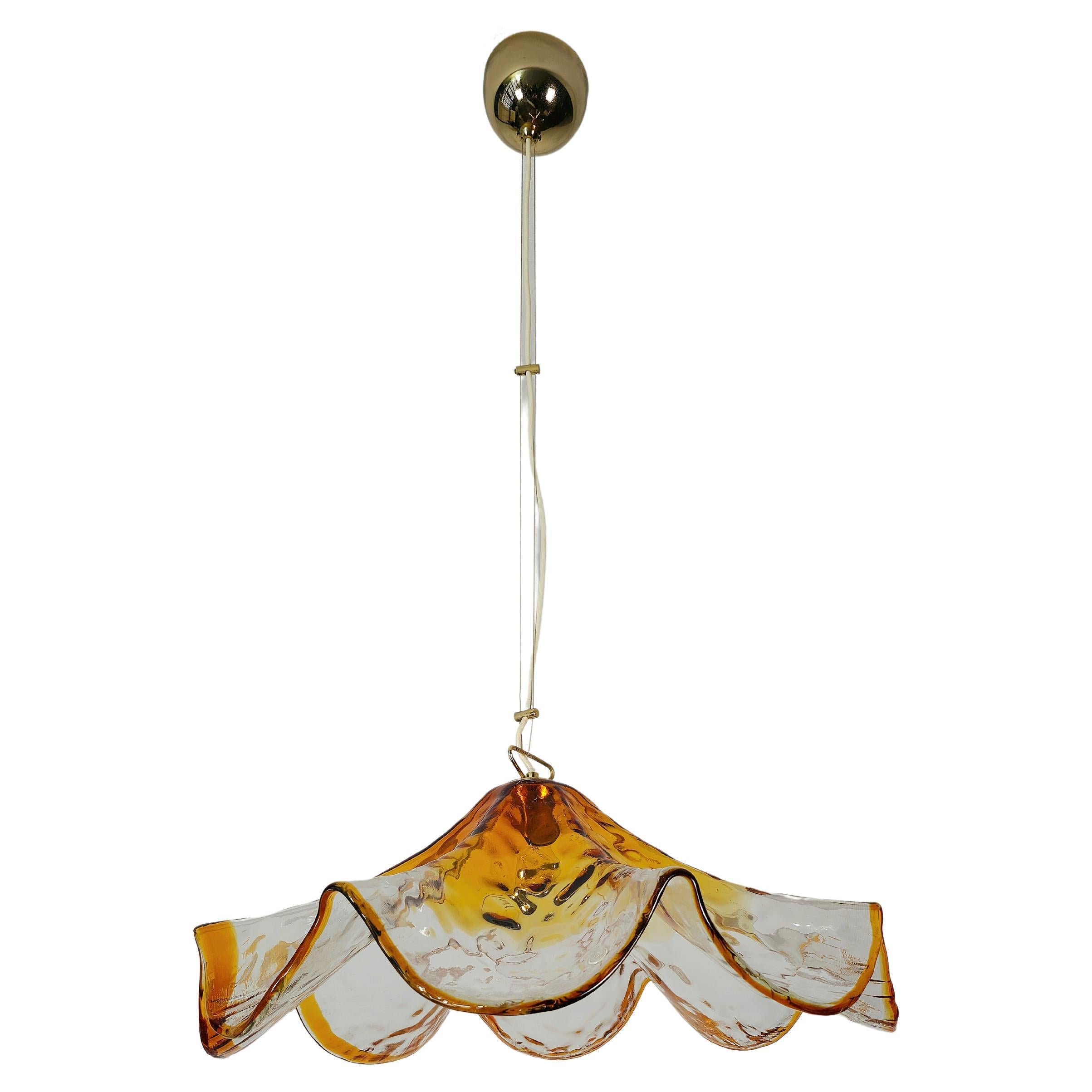 Chandelier Pendants La Murrina Murano Glass Midcentury Italian Design, 1960s