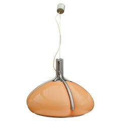 Kronleuchter „Quadrifoglio“ Pendelleuchte Design Gae Aulenti für Harvey Guzzini, 1970er Jahre
