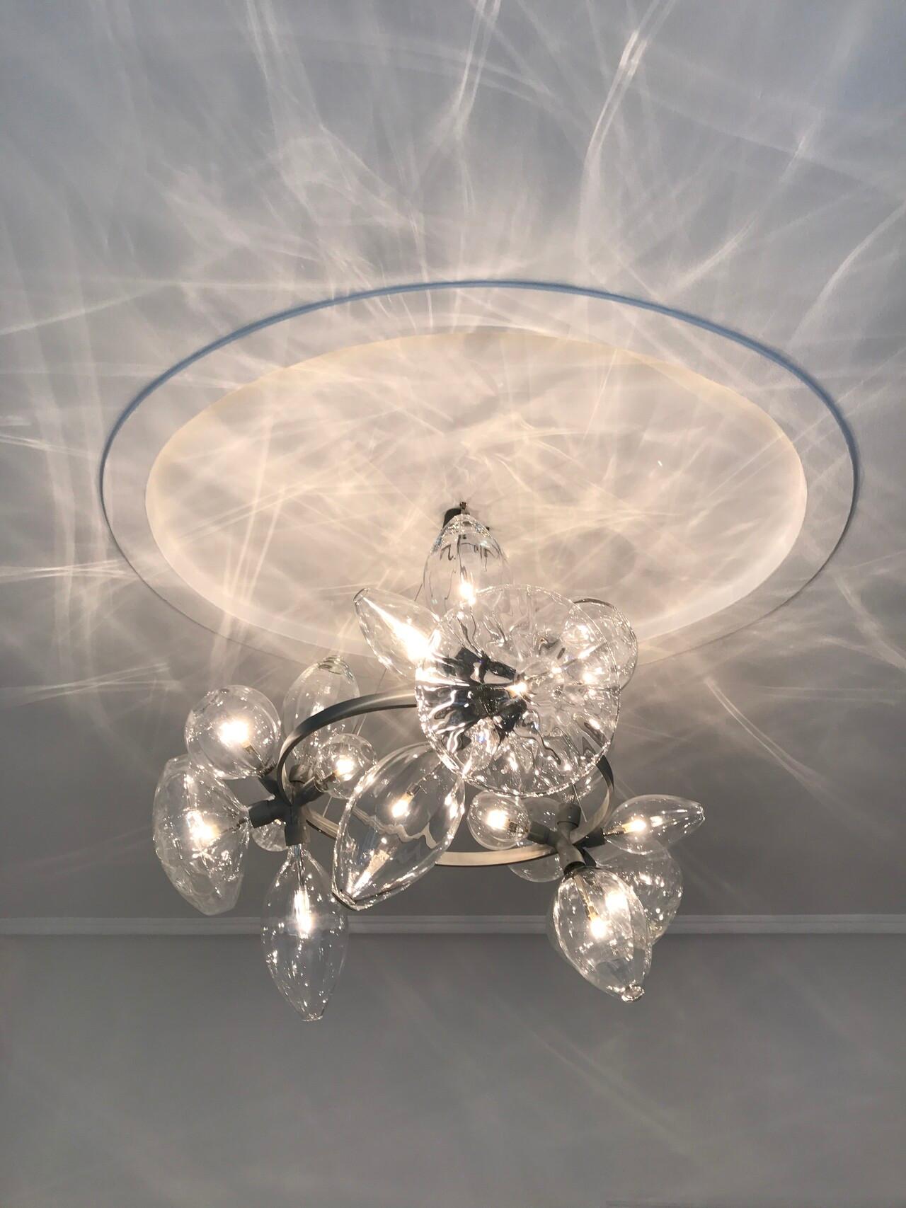 Glass Chandelier 