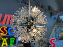 Chandelier Snowball Sputnik by Emil Stejnar for Rupert Nikoll, Vienna, 1950s
