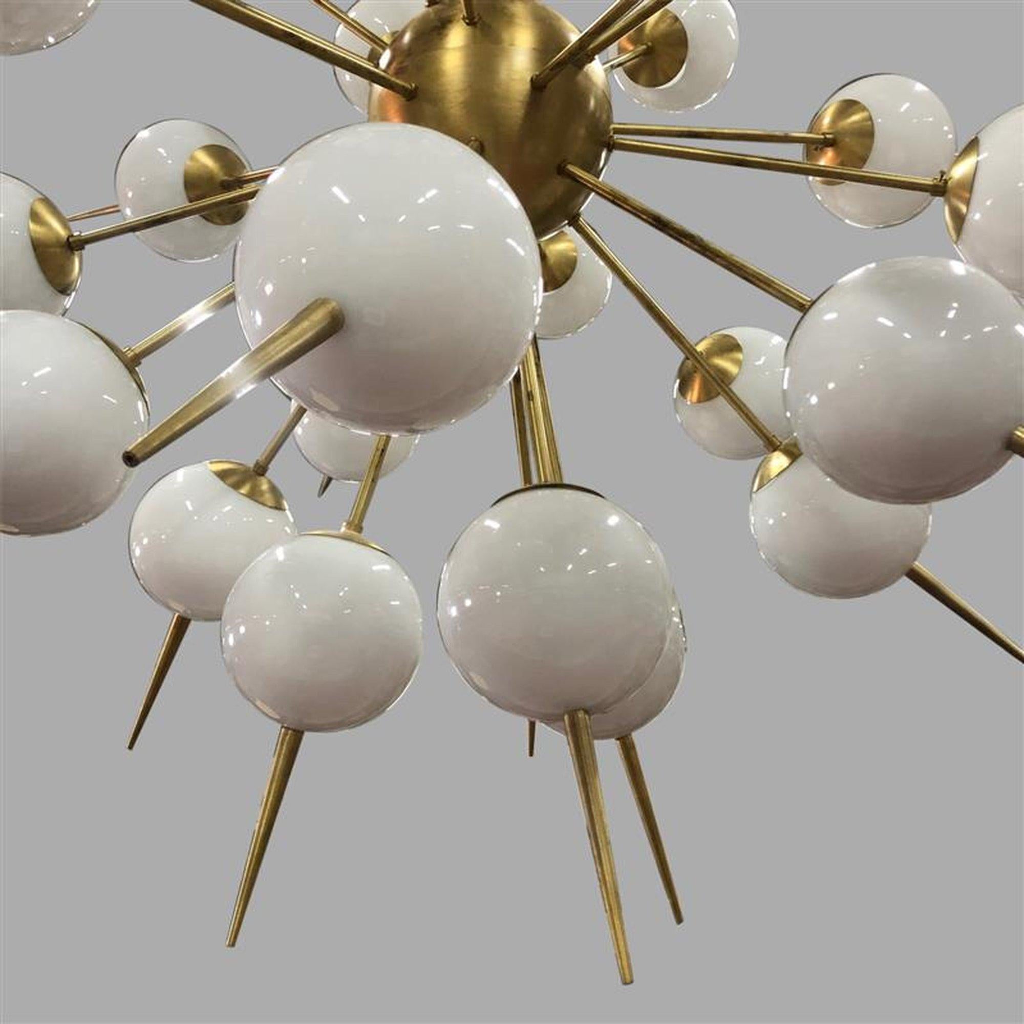 Fatto a mano Lampadario Sputnik Atomo in vendita