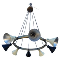 Chandelier style Stilnovo Milan Mid Century