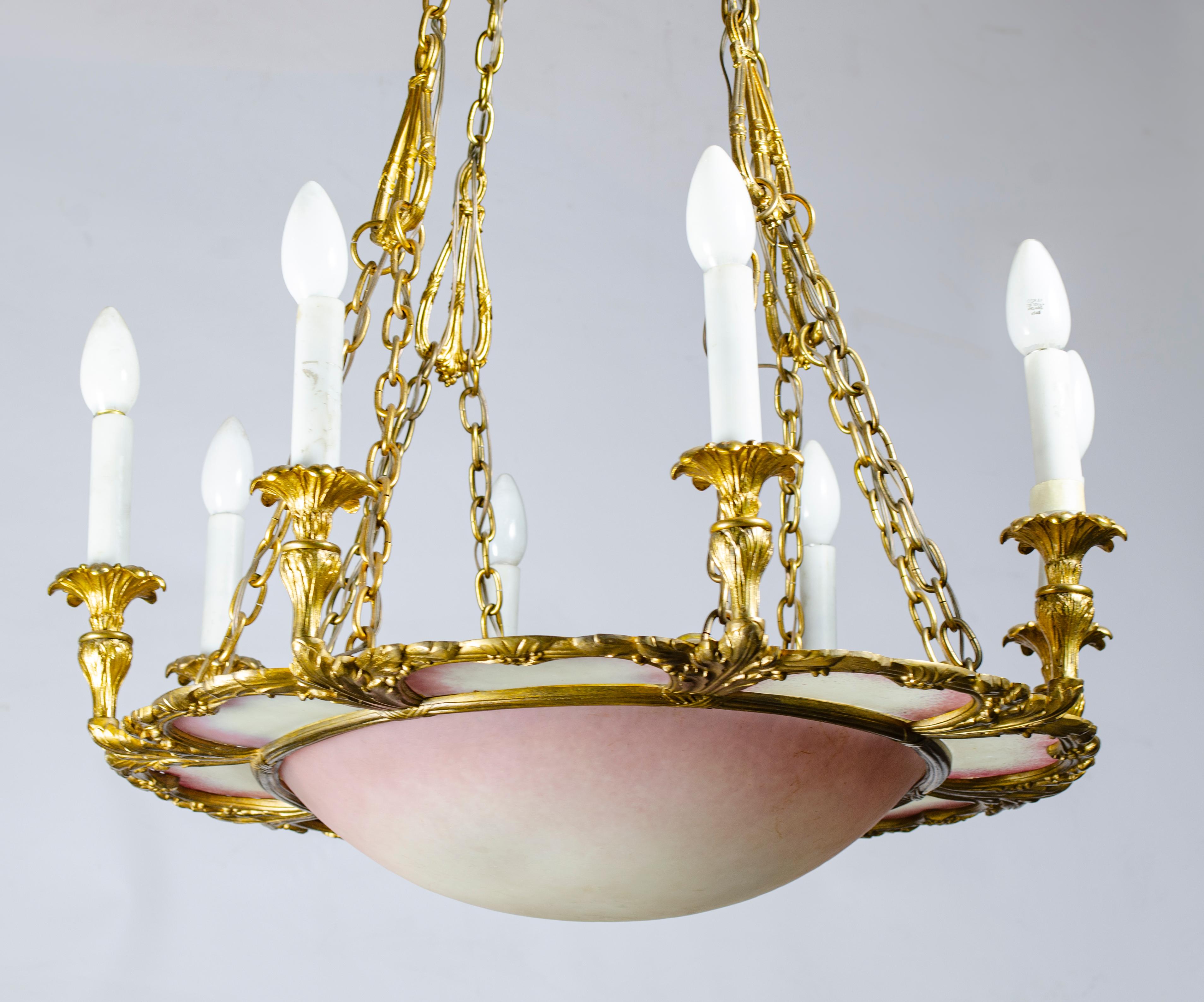Chandelier Style French Louis XV In Good Condition For Sale In Buenos Aires, Argentina