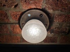 Chandelier , Viennese Secession, 1900,  Bronze and glass