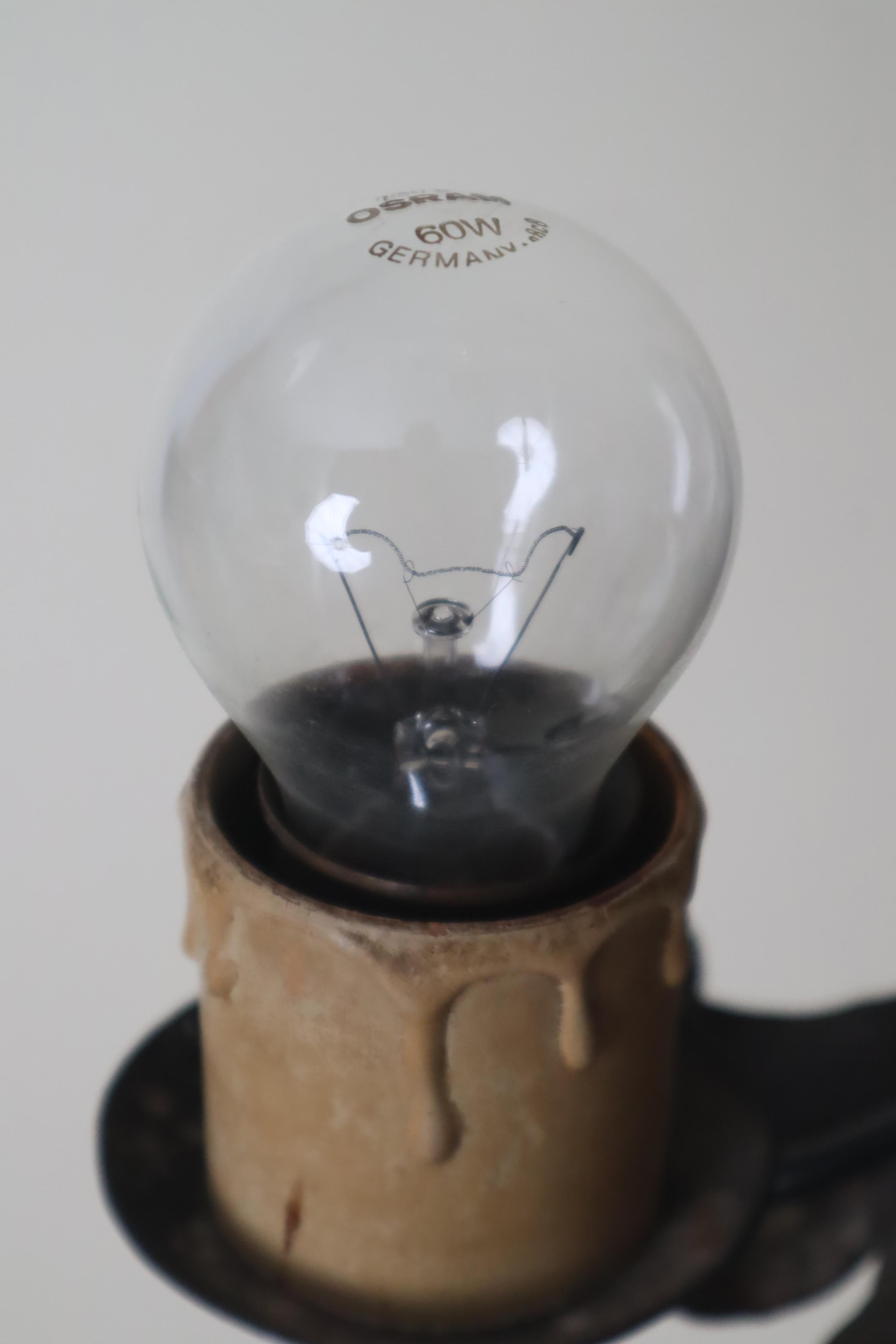 Swedish Chandelier With a Spanish Wooden Galleon Sailing Ship, 1940s For Sale