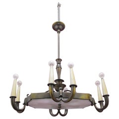 Chandelier with an Impressive Design from the Middle of the Century in the Style