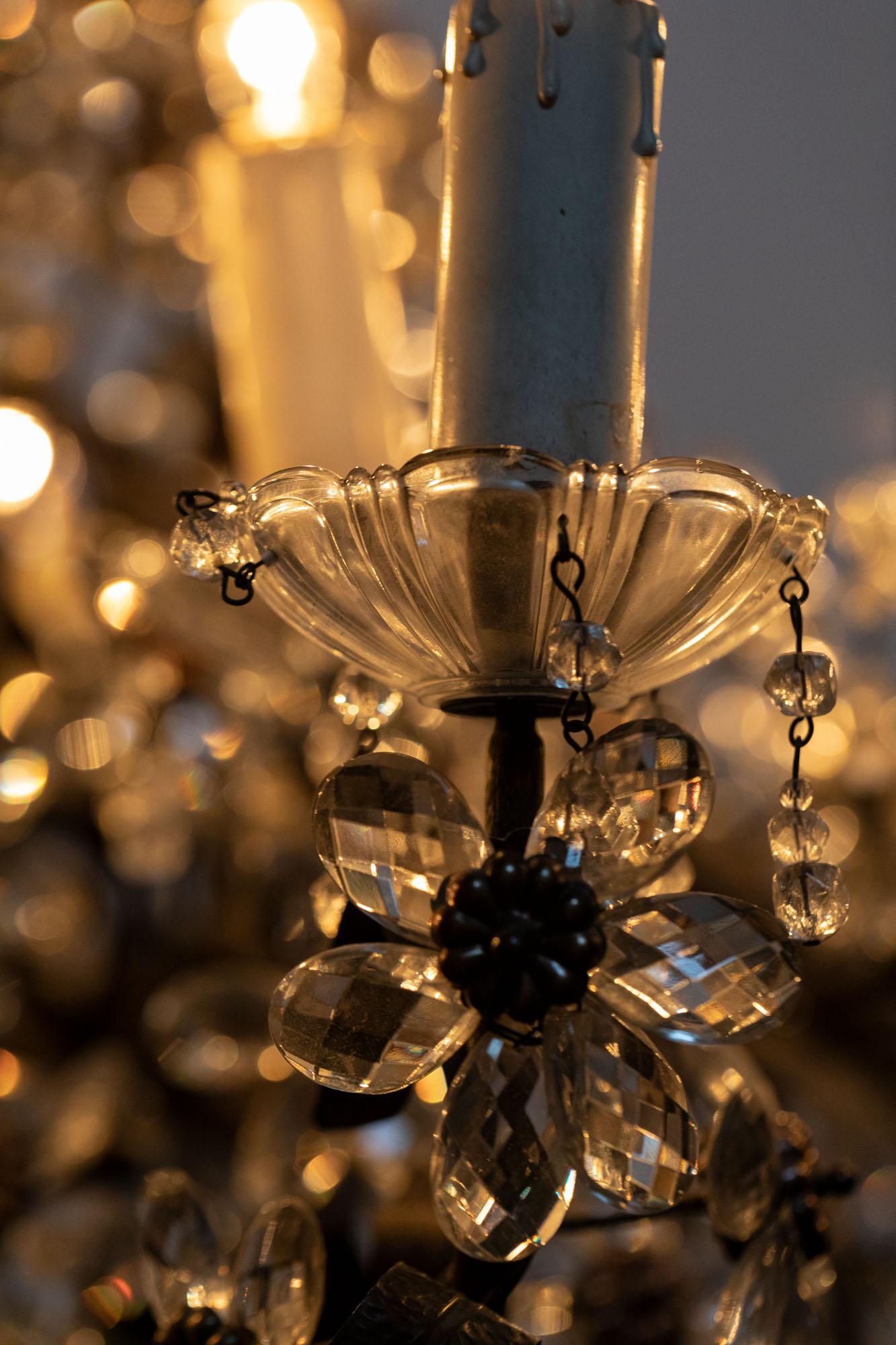 Chandelier with Crystal Pendants 2