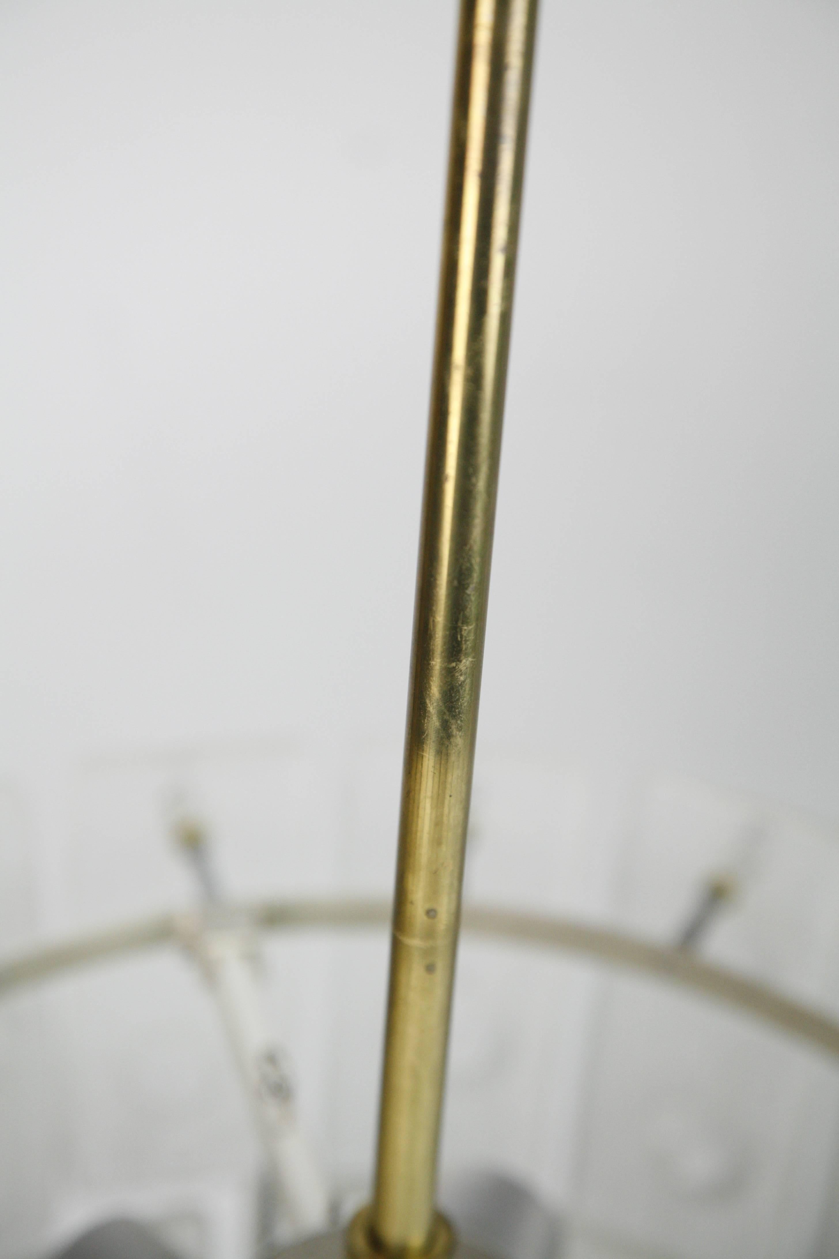 20ième siècle Kalmar - Verre allongé à double niveaux mat avec bulles, Kalmar, Autriche, 1970 en vente