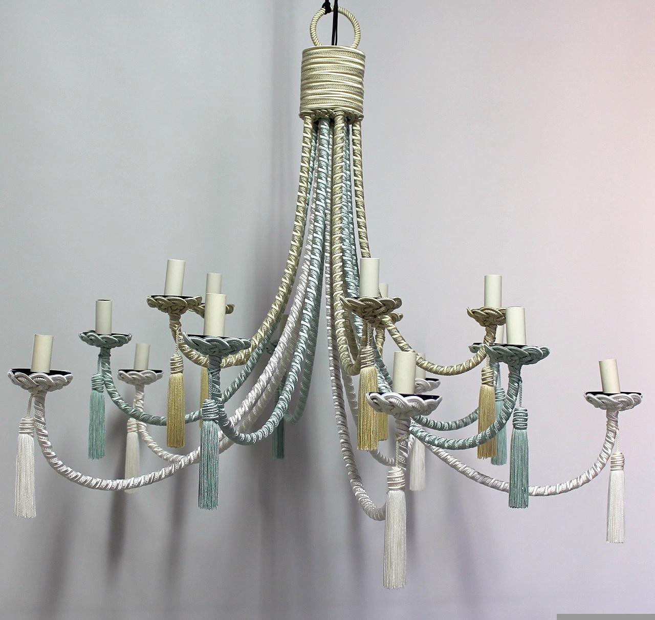 Passementerie French Chandelier For Sale 6