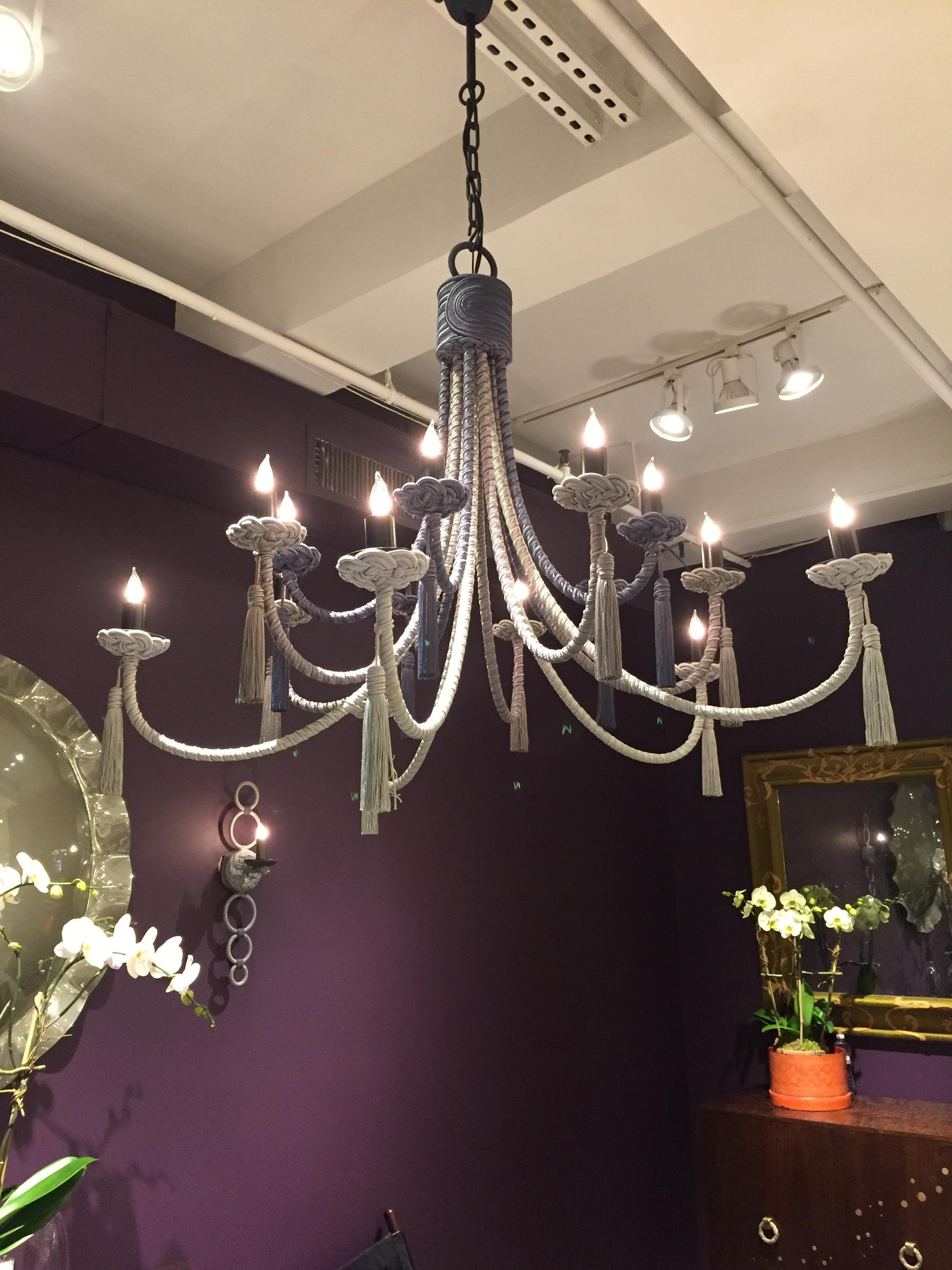 Passementerie French Chandelier For Sale 10