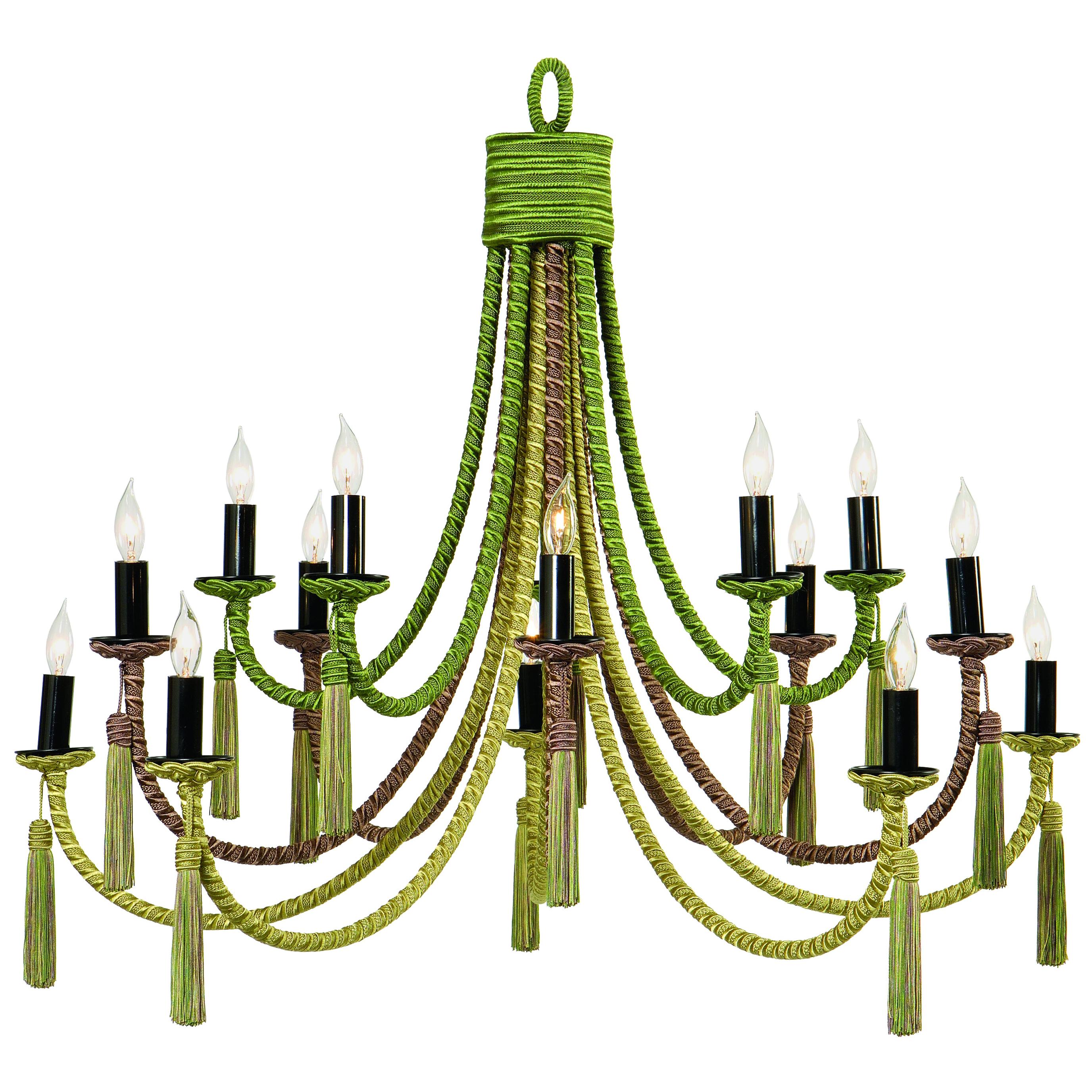 Passementerie French Chandelier For Sale