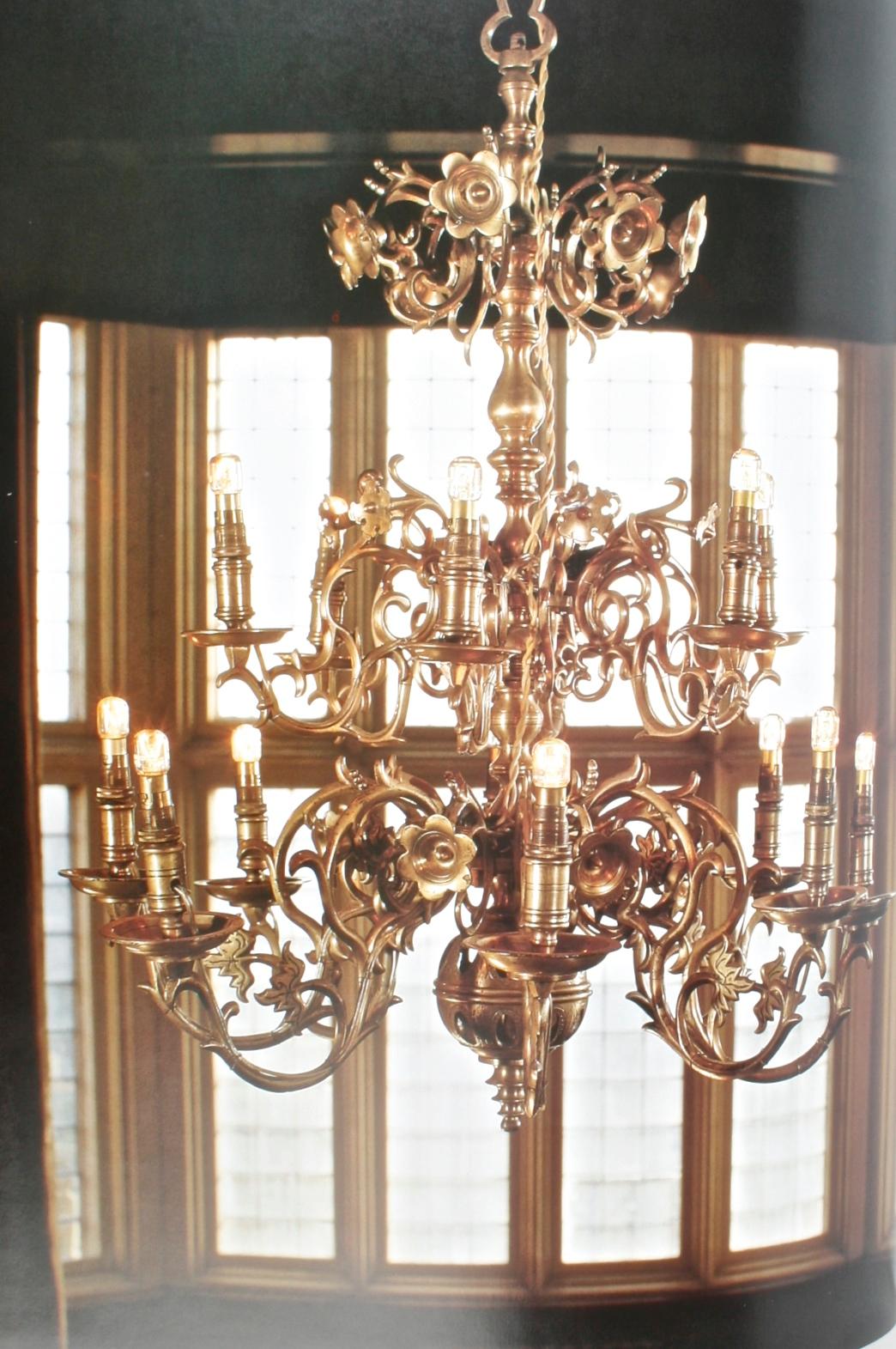 Chandeliers by Elizabeth Hilliard, 1st US Edition hardcover with dust jacket. Bulfinch Press / Little Brown & Co, Boston, 2001. 208 pp. The chapters are: early lighting; brass chandeliers; Venetian glass; 18th and 19th c elegance; enlightened