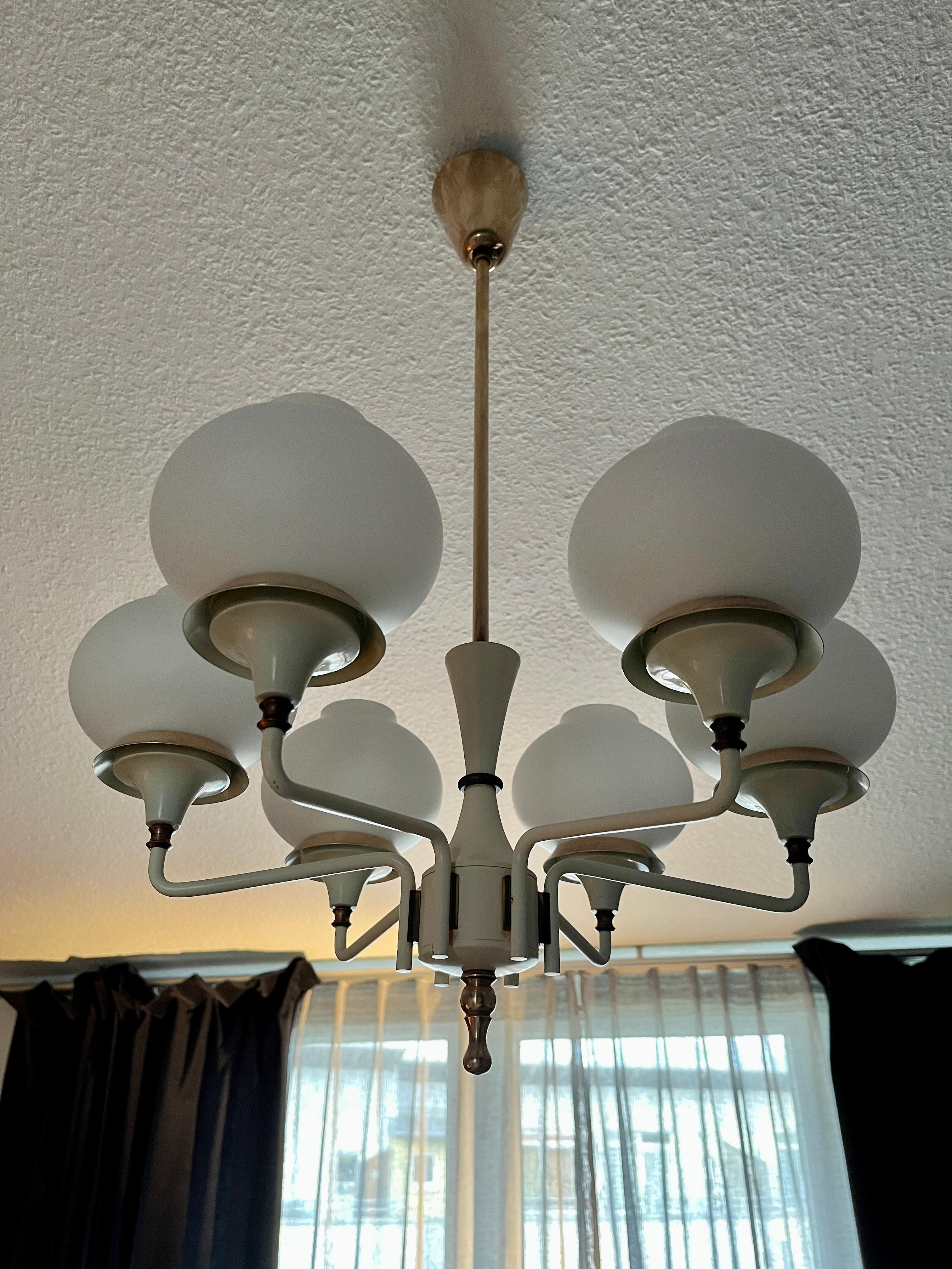 German Chandeliers by Kaiser Leuchten For Sale