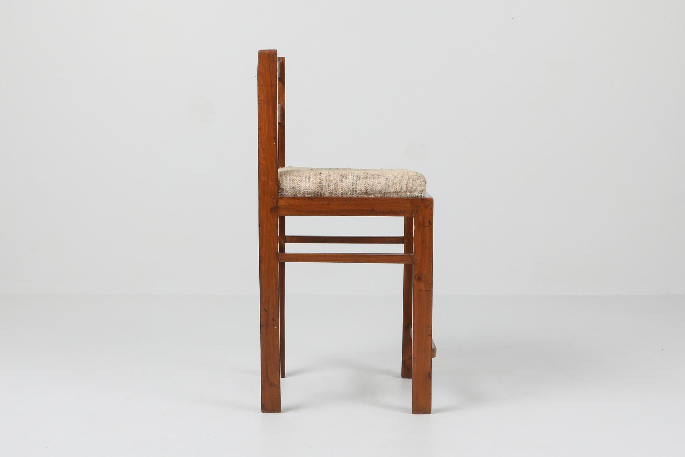 Chandigarh Stool, Pierre Jeanneret In Excellent Condition In Antwerp, BE
