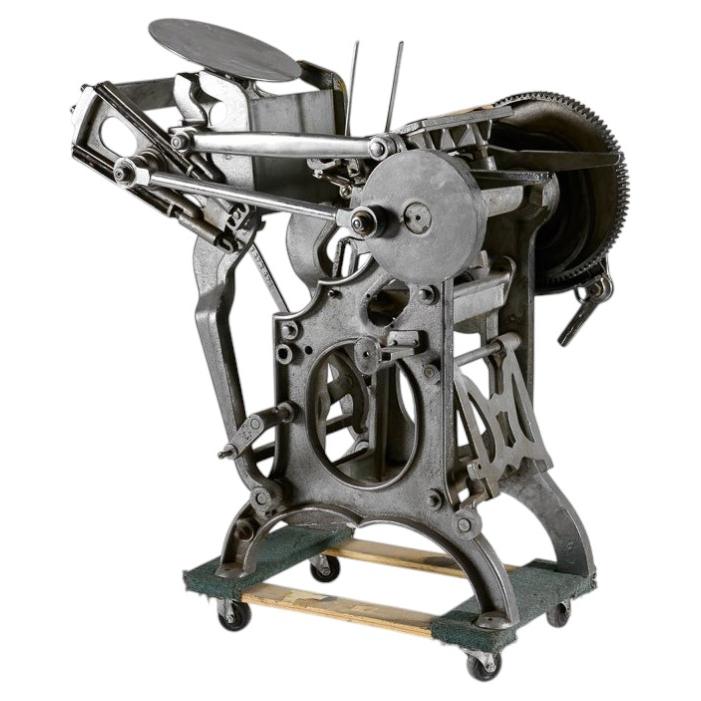 Chandler and Price, Printing Press, United States, Early 20th Century