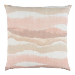 Chandler Warp Print Pillow in Sienna 22 x 22"