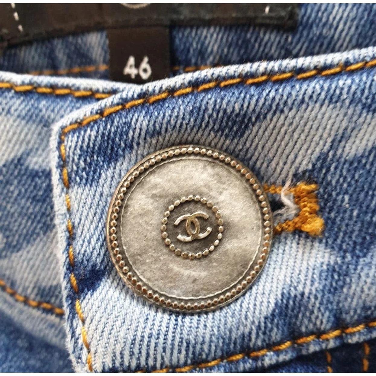 Chane 2019 Vaqueros azules Sz.46 Gris en venta