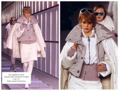 CHANEL 00A 2000 Fall runway Karl Lagerfeld skirt warm CC Sports Line