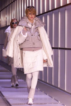 Chanel 00a 2000 Fall runway Karl Lagerfeld skirt warm CC Sports Line