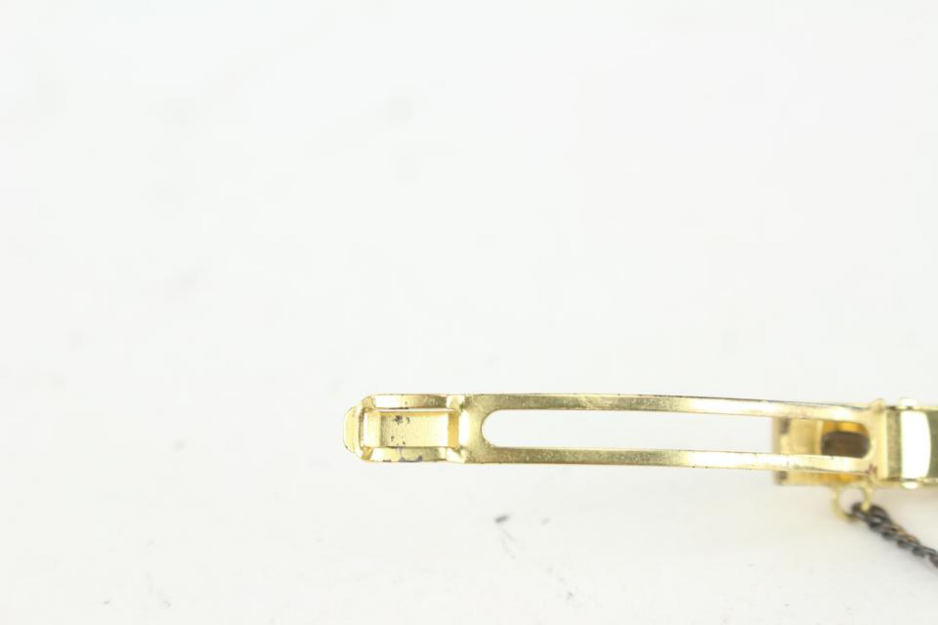 Spilla CC Chanel 01A Perla x Oro 929cc92 in vendita 2