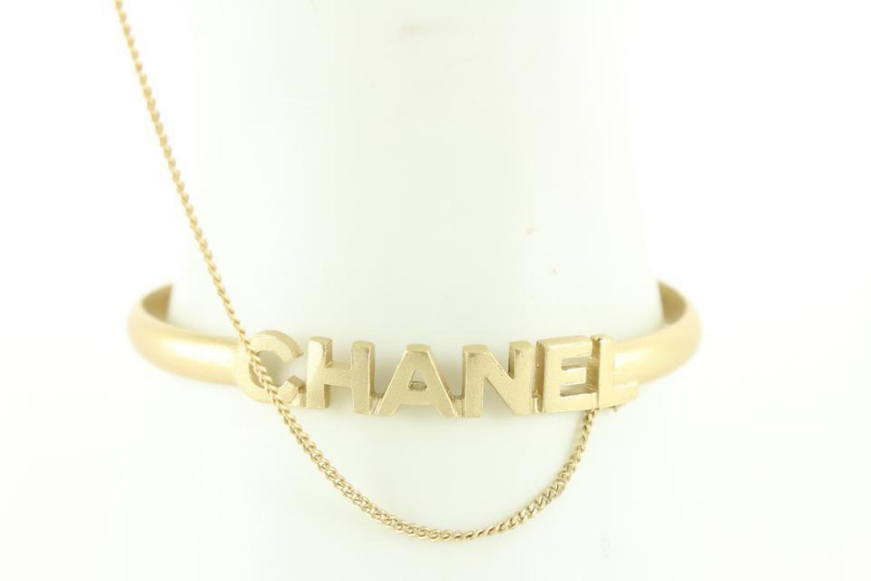 Chanel 01C CC Ring Attached Bracelet 1CK67CA 1