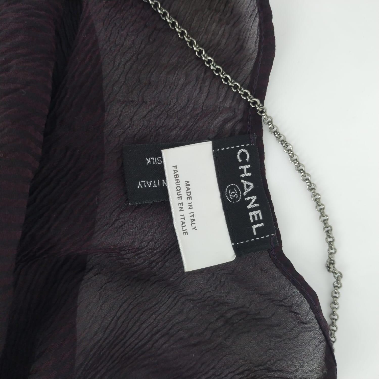 CHANEL 02A 2002-2003 Fall RTW cardigan / top Karl Lagerfeld  For Sale 10