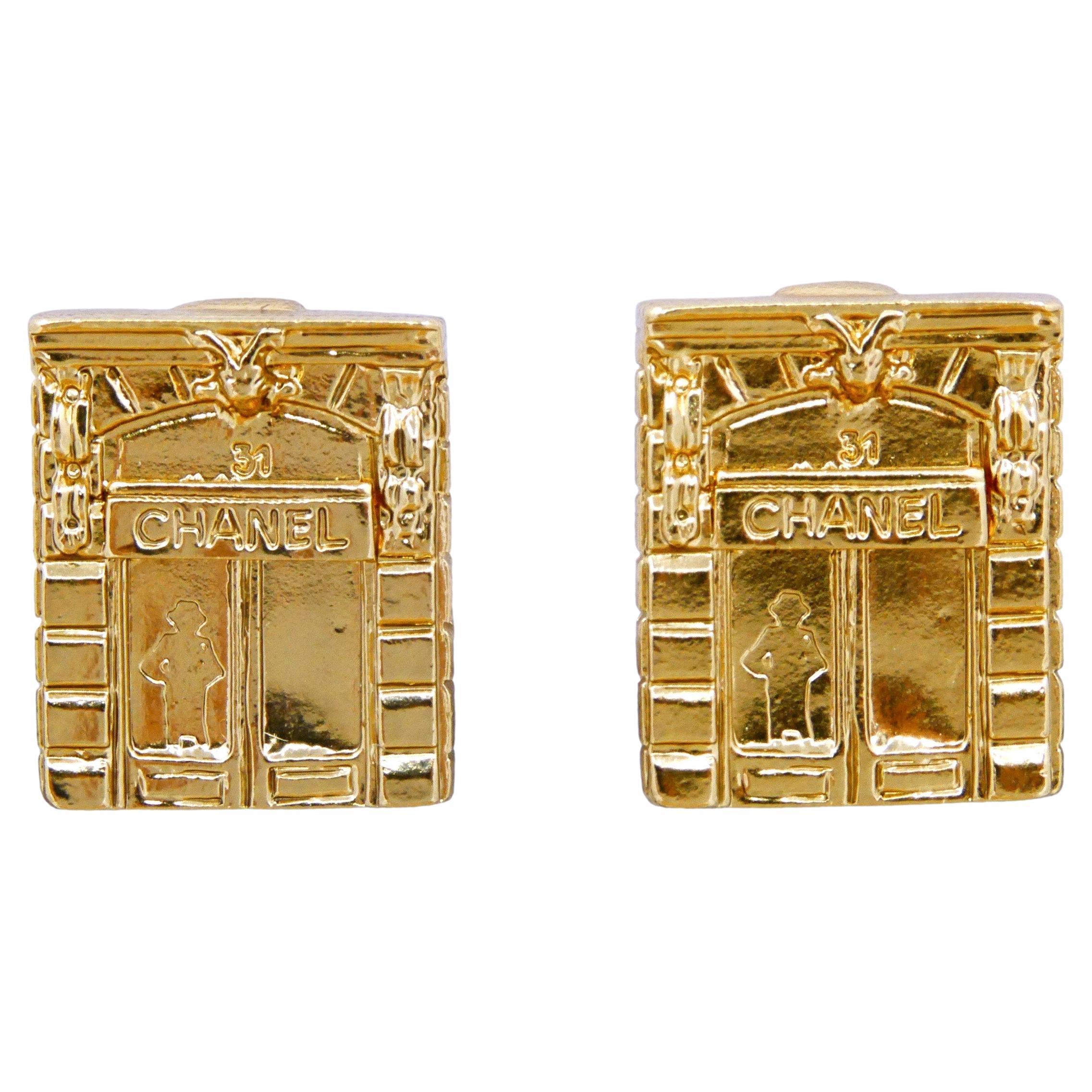 Cross Stud Earrings In 925K Sterling Silver And 14K Gold Plated - Foto 7
